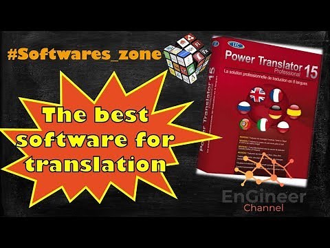 The best software for translation : Power Translator 15 #Softwares_zone