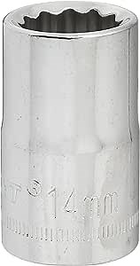 Crescent 1/2" Drive 12 Point Standard Metric Socket 14mm - CDS74N