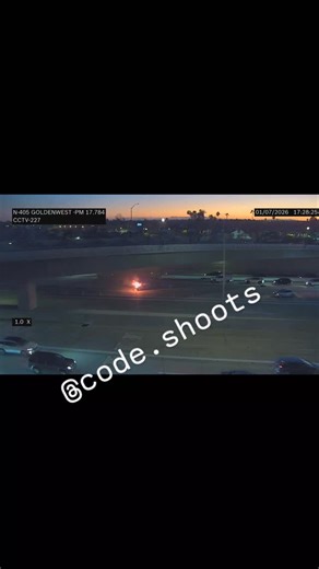 Code Shoots on Instagram: "Two car crash with fire in one car. One person getting CPR taken to hospital. Two more also taken to the hospital. 📅 01-07-2026 🕜 5:20 PM 📍 South I-405 x Goldenwest - Westminster, CA"
