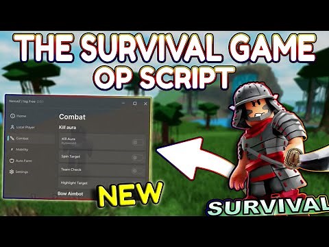 *NEW* The Survival Game OP Script (PASTEBIN) 2025