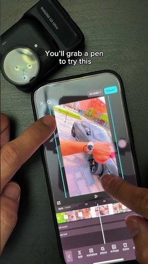 All you need is some tape, a pen, and some keyframes 😎 | Insta360 GO Ultra