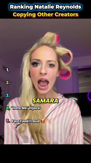 Ranking Natalie Reynolds Copying Other Creators