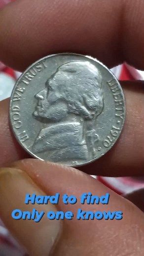 ## 1970 five cents ## hard to find error## | Butch Lakay Lucky