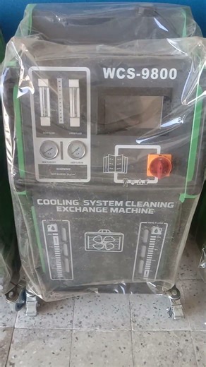 machine 2 :- engine cooling system cleaning machine.