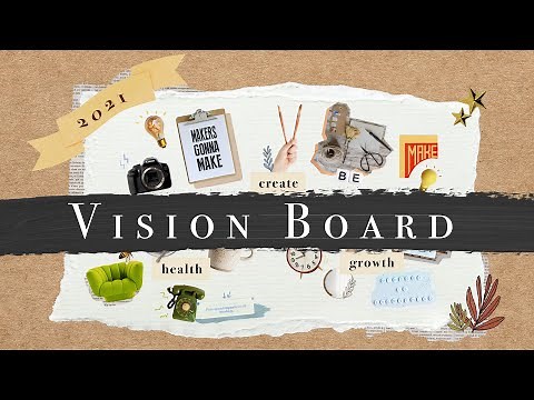 Create your 2021 vision board in 5 simple steps (beginner-friendly) *FREE PRINTABLE!*