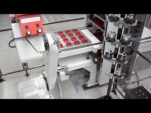 RoboJob Tower Essential: Loading and unloading blocks in a milling machine