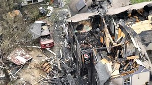 At least 20 structures damaged in Woodstock explosion, fire