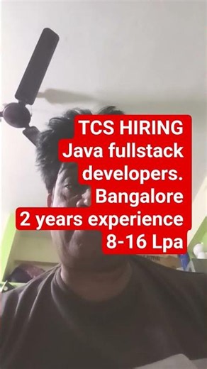 TCS Software Engineer Hiring 2026 | Java Spring Boot React JS AWS