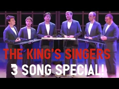The King's Singers - 3 Song Special *REACTION!* 🔥