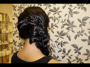 HOW TO: Indian Side Braid Hair Style Tutorial