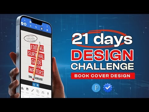 How To Create Book Cover Design in Pixellab: A Step-by-Step Tutorial | 21 Days Design Challenge