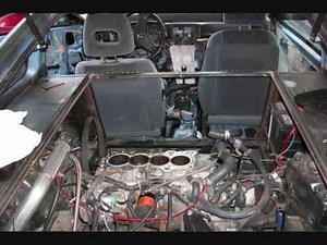 Mid engine RWD conversion b20 turbo Honda CRX build, drag racing