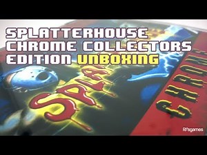 Splatterhouse Chrome Collector's Edition TurboGrafx-16 Unboxing