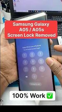 Samsung Galaxy A05 / A05s Hard Reset #Samsung #hardreset