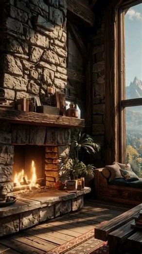 Relaxing Fireplace Sounds for Instant Calm 🔥#shorts #fireplace #fireplaceasmr #firesounds