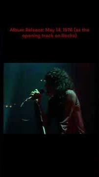 "Back in the Saddle"- Aerosmith - Live at the Summit 1977