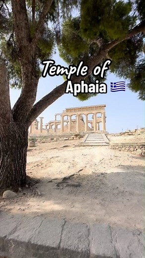 Another beautiful piece of Greek history with breathtaking view on Saronic Gulf, Salamis Island, Piraeus and even Athens. #aegina #aeginaisland #greece #greece #greecetiktok #greecetiktokers #aeginagreece #templeofaphai | Michelle Joy