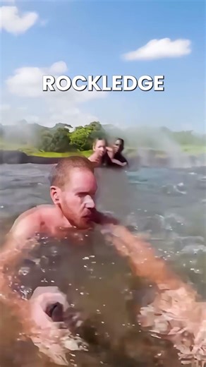 You’re Swimming on the Edge of a 350ft Drop! 🌊😱 #shorts