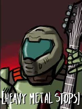 At Doom's Gate (EM1M) Cover (very serious metal cover)