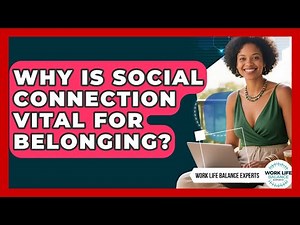 Why Is Social Connection Vital For Belonging? - Work Life Balance Experts