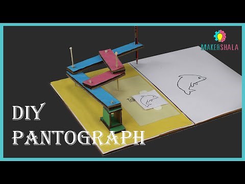 DIY Pantograph || A Image Tracing Device(Makershala)