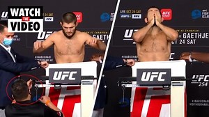 UFC 254: Khabib makes weight during controversial weigh-in