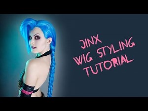 Jinx Wig Styling Tutorial
