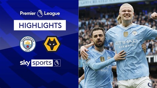 Manchester City 5-1 Wolves | Premier League highlights