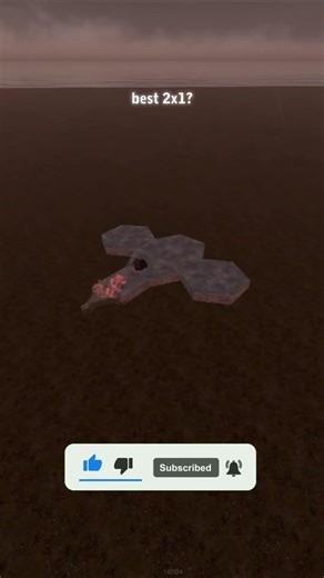 the BEST? 2x1 footprint [easy design for vanilla / mods servers] #rust #gaming #rustgame