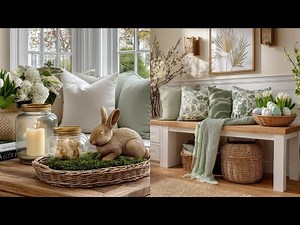 Easter Home Decor Ideas 2026 | Timeless Earthy Pastels & Natural Spring Styling