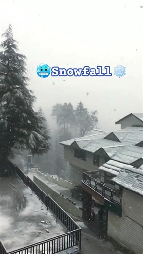 Manali Snowfall 2025 ❄️ Himalayan Winter Magic Cinematic View