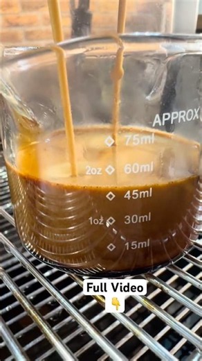 Perfect Espresso Shot ☕🔥 | Rich & Smooth Coffee #coffee #barista #cafe