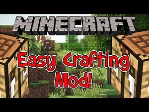 Minecraft 1.5.2 Mod - The Easy Crafting Mod - One Click Crafting!