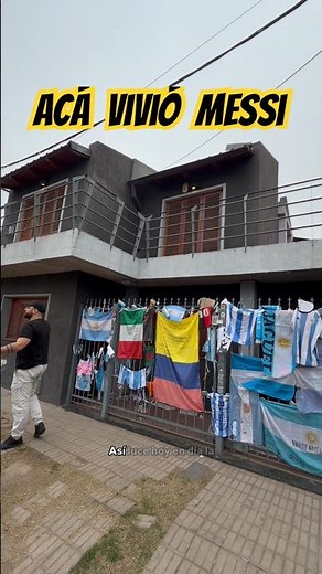 Leo Messi's house in Rosario, Argentina 🇦🇷
