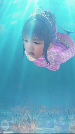 🤣🤣🤣🤣#誰でもマーメイド #赤ちゃん #男の子ベビー