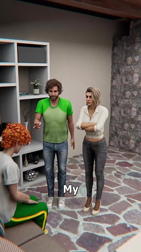 I Outsmarted My Parents 😈 . #3danimation #animationart #digitalart #hisytstory #creativecontent animationtrends creatorsearchinsig hts