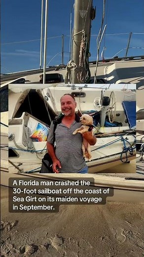Abandoned boat finally hauled off Jersey Shore