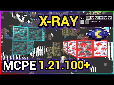 X-Ray & Night Vision For Minecraft Bedrock 1.21+