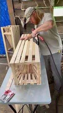 Catfish trap build. Aka catfish coffins. #diy #catfish #trap #fish #redbeard #woodworking #coffin