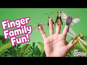 Incredible Insect Finger Family - Fun & Educational Insects for Kids