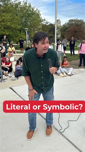 Tom Short on Instagram: "Literal OR Symbolic How can we accurately interpret the Bible? #tomshort #tomthepreacher #campusamerica #bibleinterpretation #jesuschrist #context"