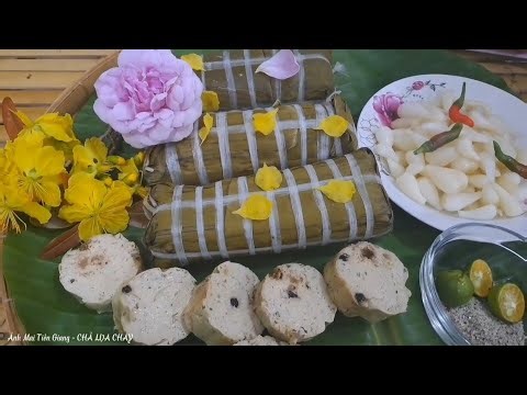 How to make vegetarian Vietnamese sausage (chả lụa chay) for Tet 2026.