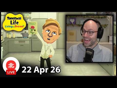 Tomodachi Life: Living the Dream - 22 Apr 2026 - Unofficial Northernlion VOD without Chat