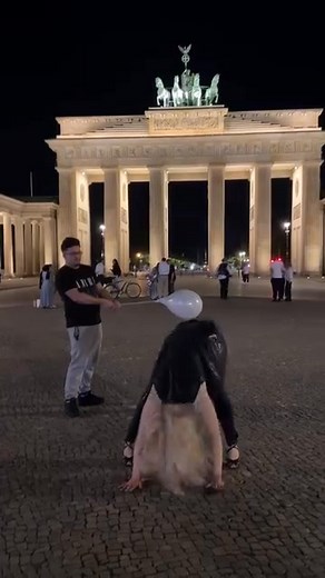Do you like German magic tricks?😀 . . #magician #public #magic #walking #flexibility | Anna Delos