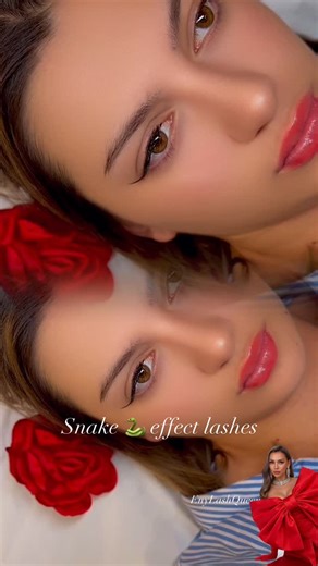 Master Lash Trainer /Judge & Speaker 💫💚🌟 on Instagram: "🐍 Snake Effect Lashes Όχι απλώς βλεφαρίδες. Δήλωση. Το Snake Effect είναι μια πάρα πολύ ιδιαίτερη εφαρμογή που ισορροπεί ανάμεσα στην τέχνη και την απόλυτη κομψότητα. Με καθαρές γραμμές, έντονες αλλά φίνα γωνία και στρατηγικό layering, μιμείται τέλεια το eyeliner — χωρίς ίχνος μακιγιάζ. ✨ Υπερβολικά κομψό ✨ Γραφικό, αλλά refined ✨ Για βλέμμα αιχμηρό, σαγηνευτικό και απόλυτα ελεγχόμενο Δεν είναι για όλες. Είναι για γυναίκες που ξέρουν τι