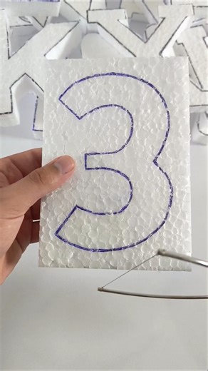 From 3 to 365 – Day 3 #foamcutting #asmr #satisfying #challenge #explore