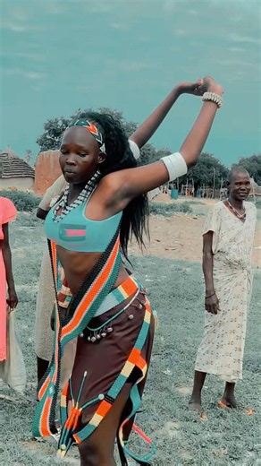 Dinka traditional dance