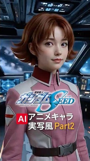 Part2【機動戦士ガンダムSEED】のキャラクターたちをAIで実写風に再現してみました！Gundam SEED Characters Reimagined in Real Life with AI
