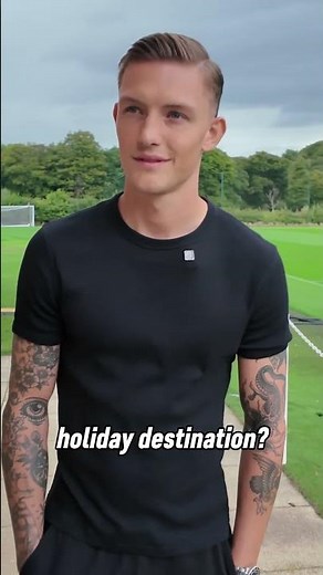 Quickfire questions with Oliver Sonne 🇵🇪 #BurnleyFC #football #premierleague