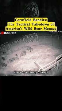 Cornfield Bandits: The Tactical Takedown of America's Wild... #Shorts #curious.jake